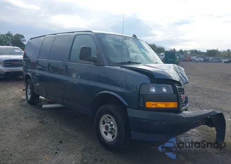 2019 GMC Savana 2500 Work Van from USA, damaged, VIN 1GTW7AFG7K1368639